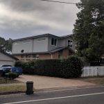 This is a cladded second storey addition completed in Elderslie