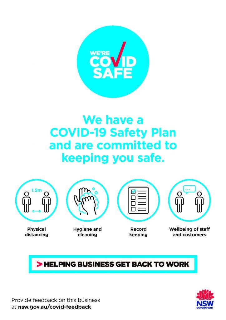 covid safe business plan template