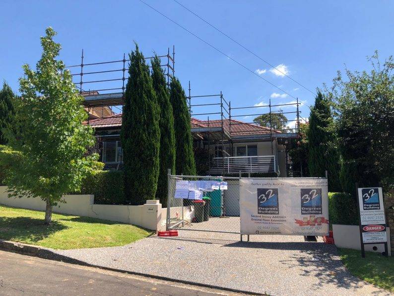 Second Storey Addition Wollongong Before