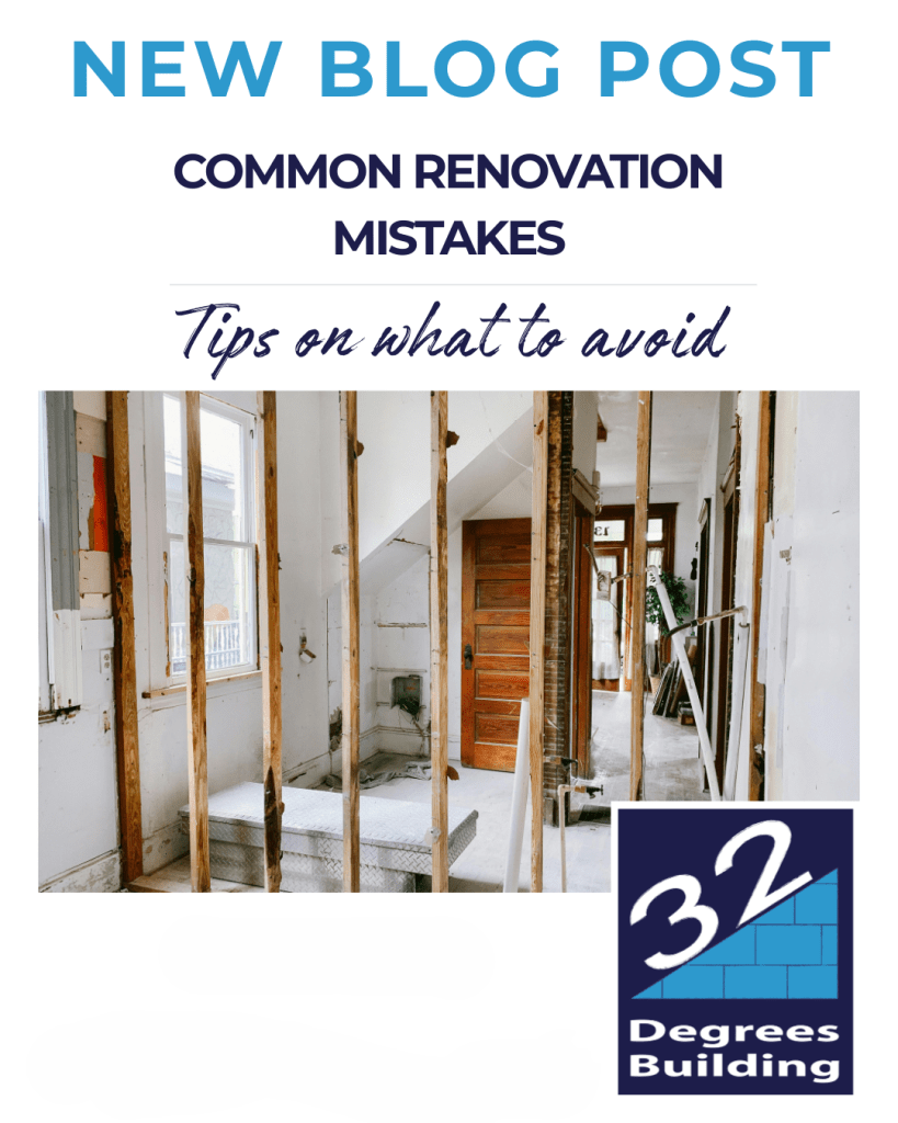 common renovation mistakes Australia