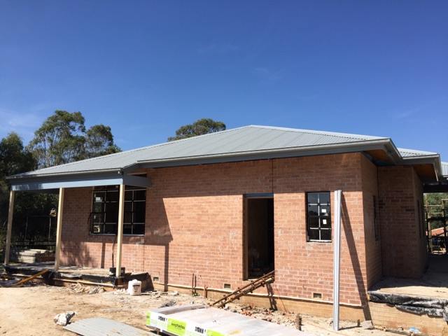 5. Brickwork & Roof Sheeting - Ground Floor Extension - Cobbitty (2) (1)