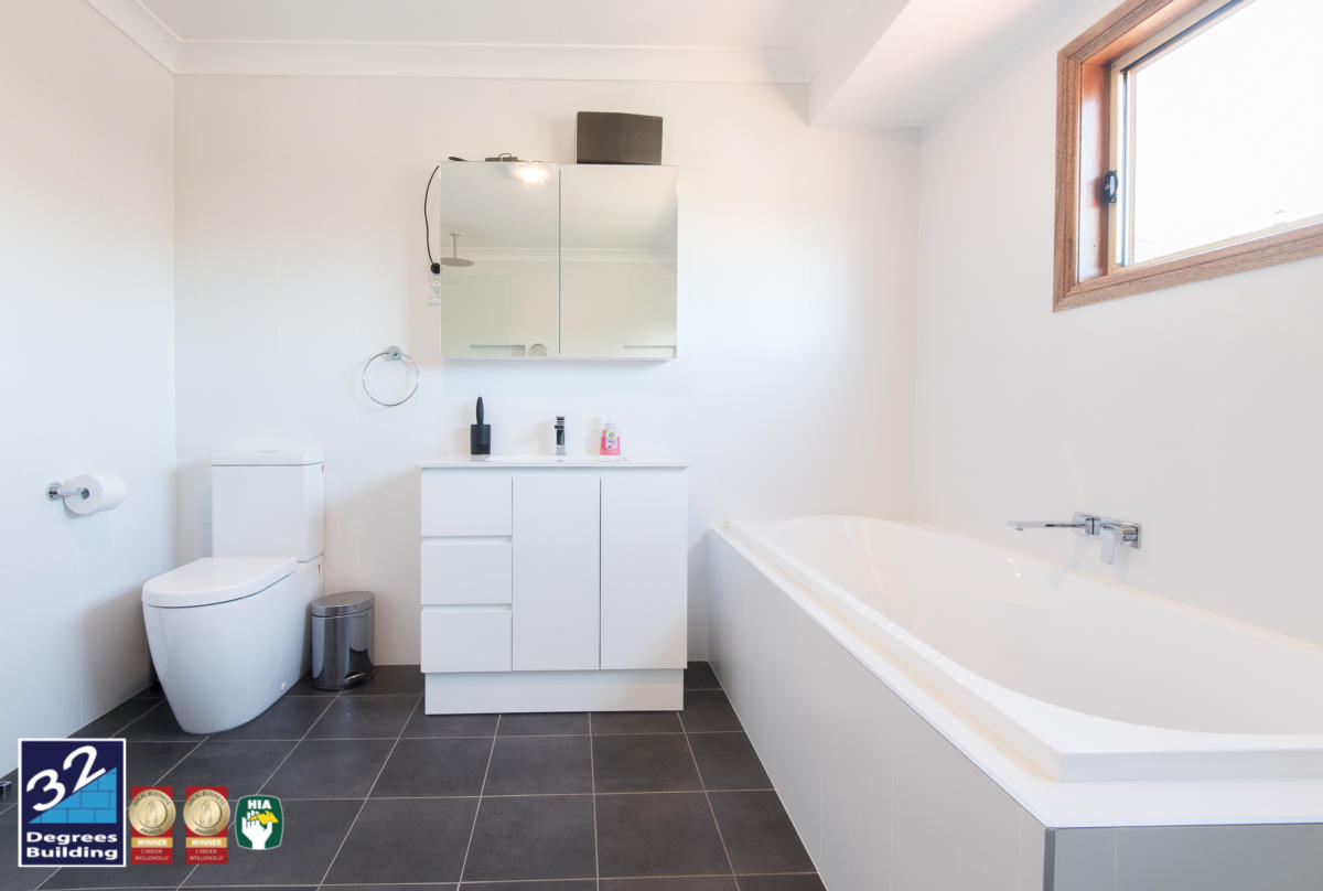Bathroom of Second storey addition, Harrington Park