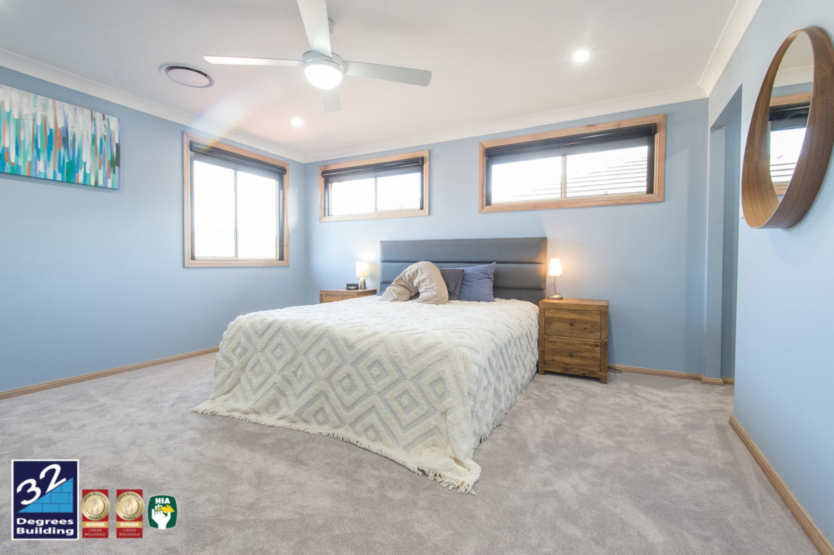 Master bedroom of Second storey addition, Harrington Park