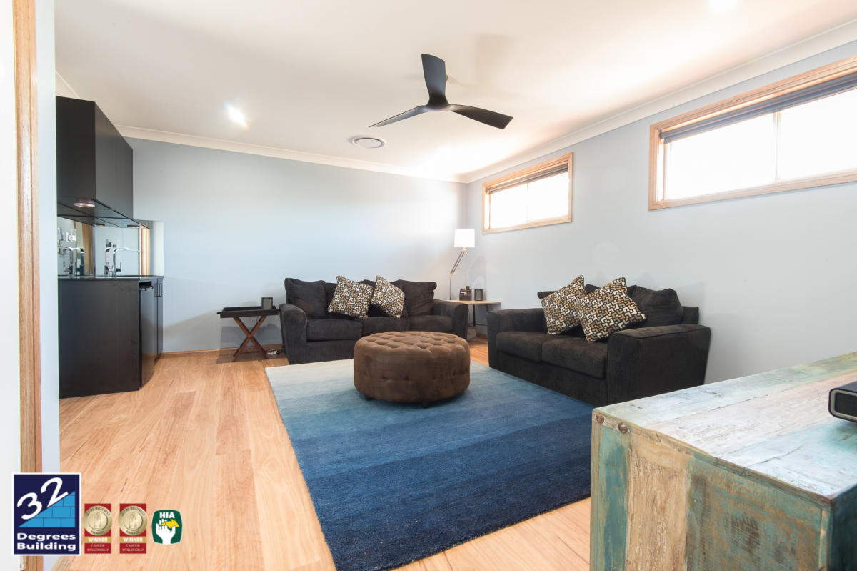 Upstairs living area of Second storey addition, Harrington Park