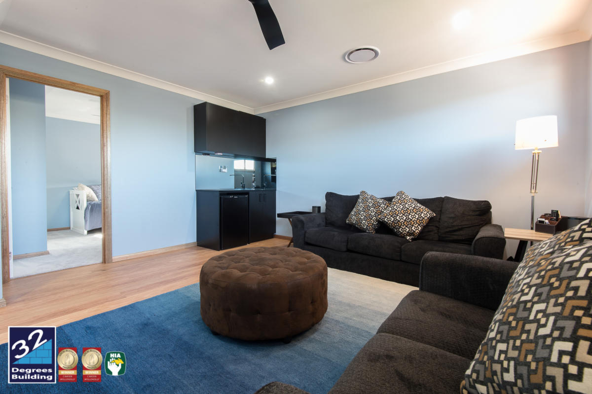 Upstairs living area of Second storey addition, Harrington Park