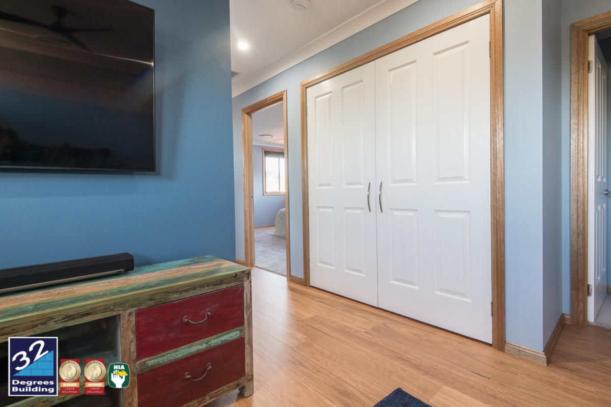 storage cupboard in second storey additions