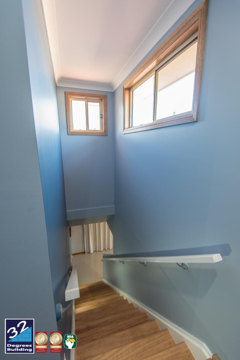 Stairway in second storey addition