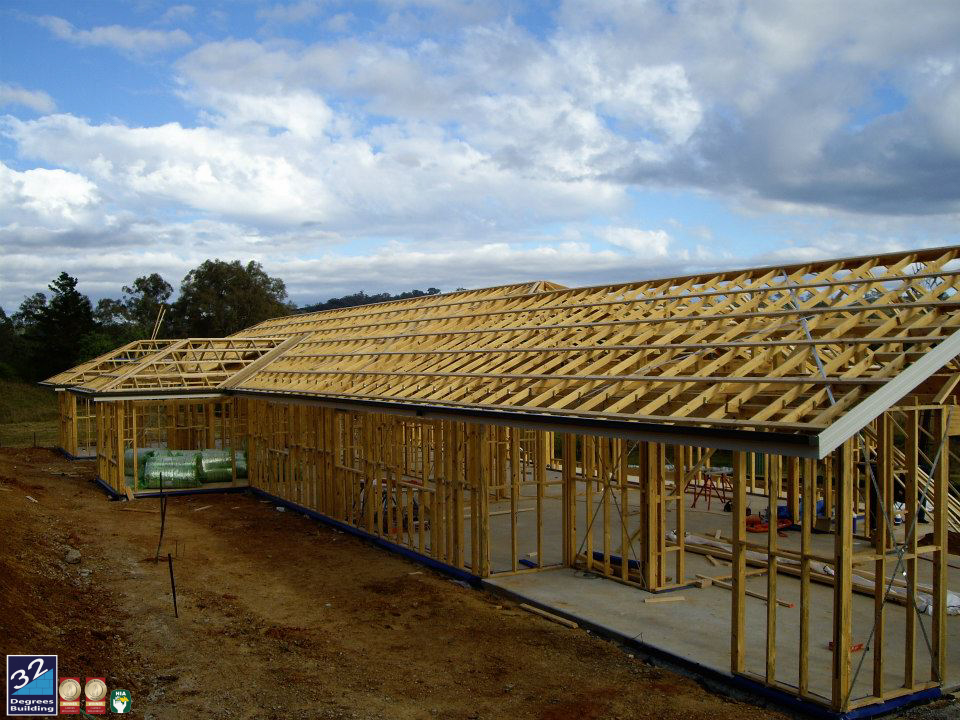 During Construction, Custom Home, Mount Hunter (4)