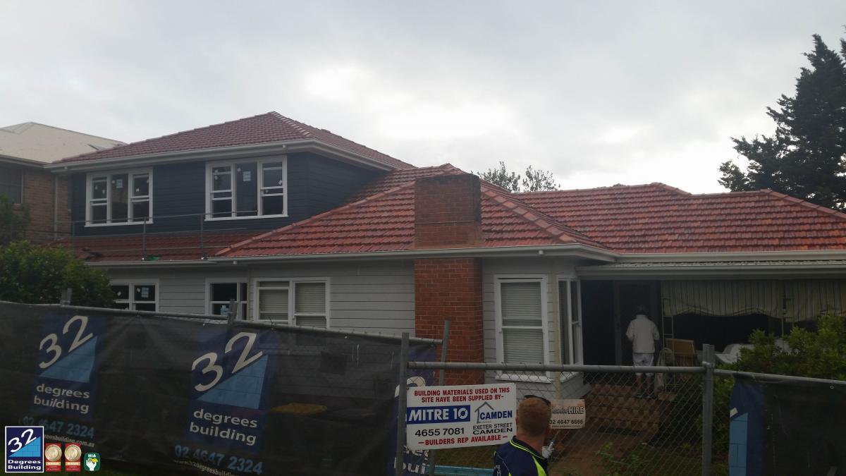 cladding first floor addition and extension camden