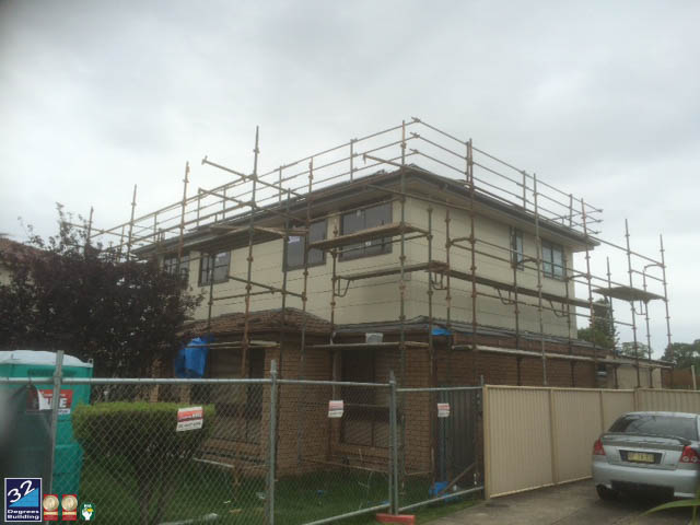 construction-phase-first-floor-addition-Bossley-Park-1