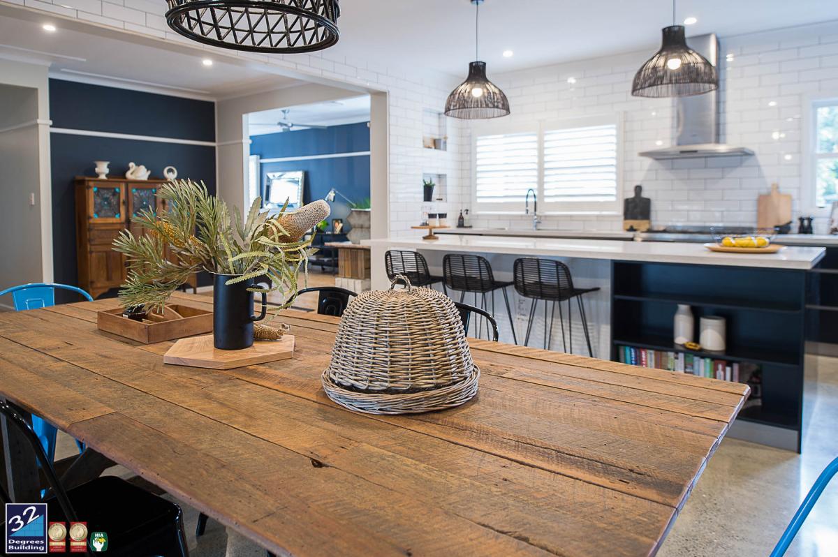 finished interior dining first floor addition and extension camden