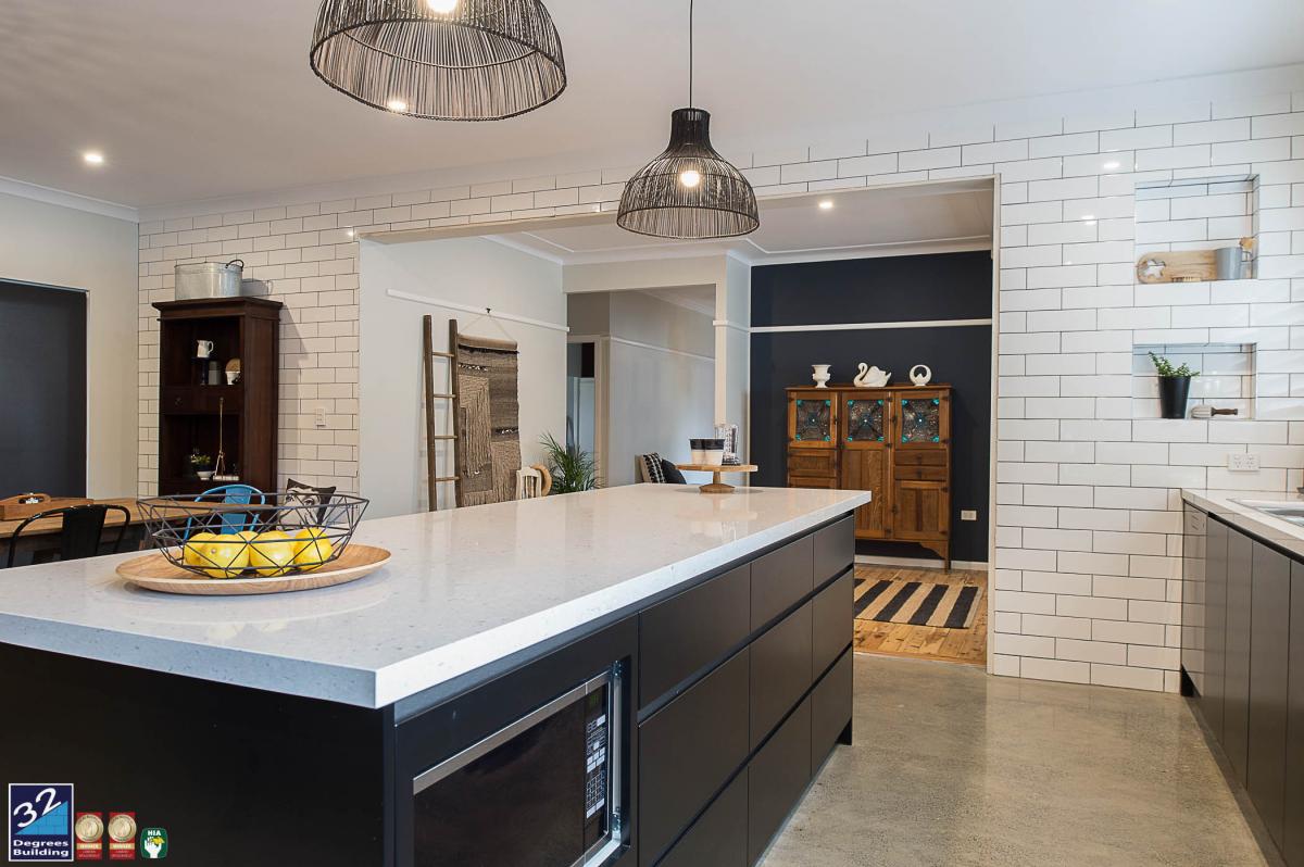 finished interior kitchen first floor addition and extension camden 6